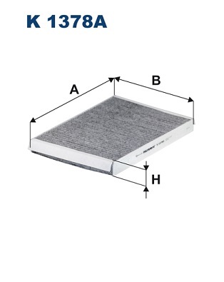 Filtr kabinowy przeciwpyłkowy K 1378A FILTRON WIX
