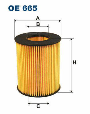 Filtr oleju OE 665 FILTRON WIX