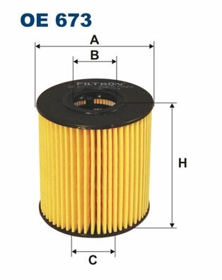 Filtr oleju OE 673 FILTRON WIX