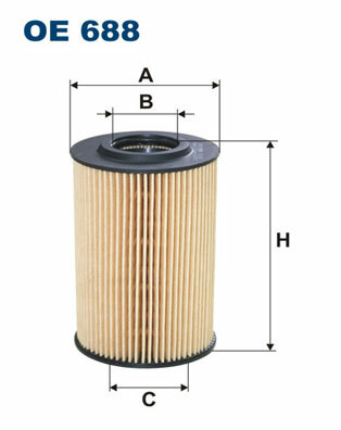 Filtr oleju OE 688 FILTRON WIX