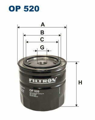 Filtr OP 520 FILTRON WIX