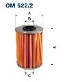 Filtr oleju wyprzedaż, OM 522/2, FILTRON WIX w ofercie sklepu e-autoparts.pl 