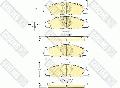 Klocki hamulcowe - komplet wyprzedaż, 6132811, GIRLING w ofercie sklepu e-autoparts.pl 