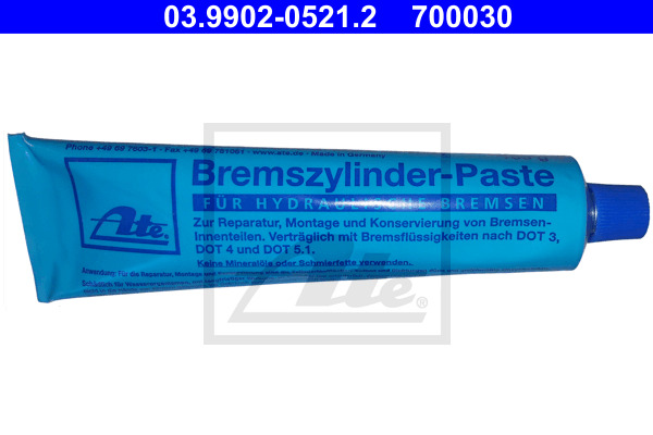 Pasta cylindra hamulcowego, części hydr. hamulca / sprzęgła 03.9902-0521.2 ATE