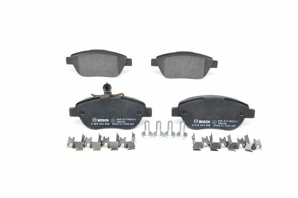 Klocki hamulcowe - komplet 0 986 424 596 BOSCH