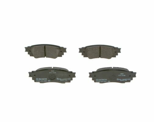 Klocki hamulcowe - komplet 0 986 424 840 BOSCH