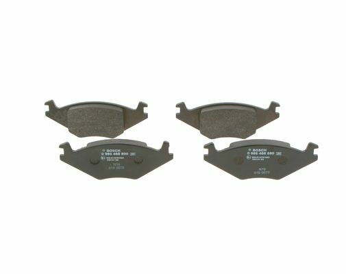 Klocki hamulcowe - komplet 0 986 468 890 BOSCH