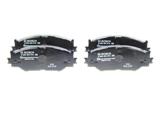 Klocki hamulcowe - komplet 0 986 494 316 BOSCH