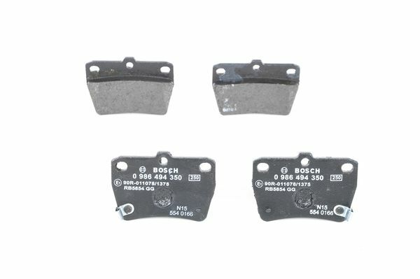 Klocki hamulcowe - komplet 0 986 494 350 BOSCH