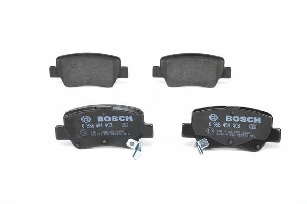 Klocki hamulcowe - komplet 0 986 494 403 BOSCH