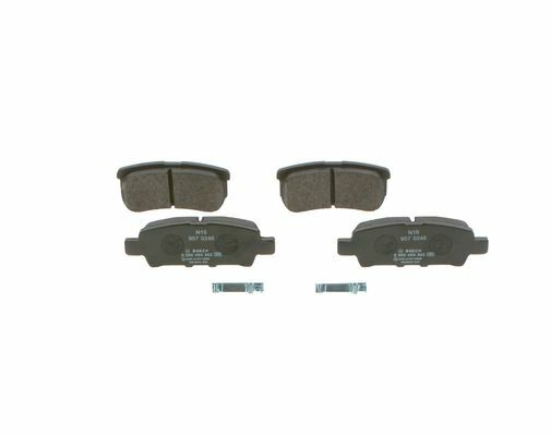 Klocki hamulcowe - komplet 0 986 494 502 BOSCH