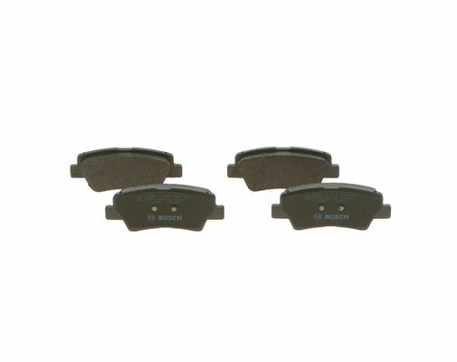 Klocki hamulcowe - komplet 0 986 494 557 BOSCH