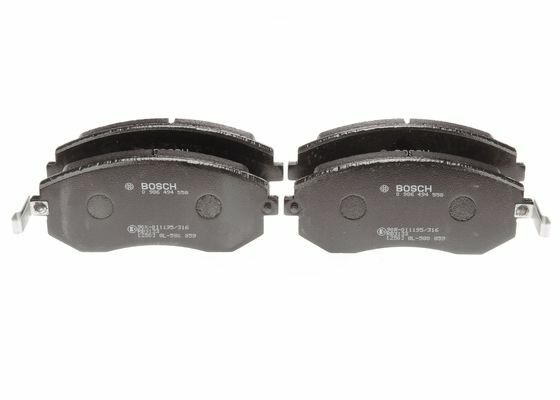 Klocki hamulcowe - komplet 0 986 494 558 BOSCH