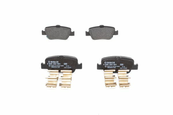Klocki hamulcowe - komplet 0 986 494 651 BOSCH