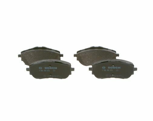 Klocki hamulcowe - komplet 0 986 494 676 BOSCH
