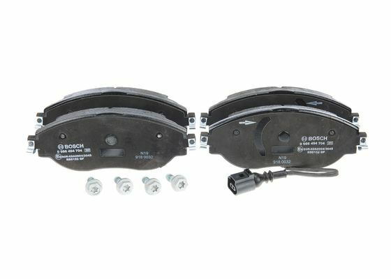 Klocki hamulcowe - komplet 0 986 494 704 BOSCH