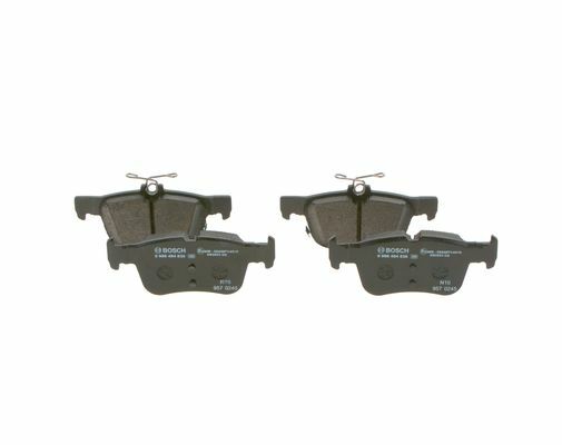 Klocki hamulcowe - komplet 0 986 494 839 BOSCH