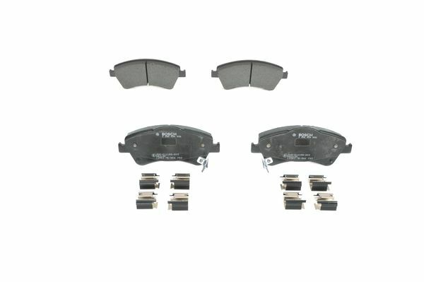 Klocki hamulcowe - komplet 0 986 494 932 BOSCH