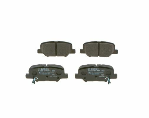 Klocki hamulcowe - komplet 0 986 495 358 BOSCH