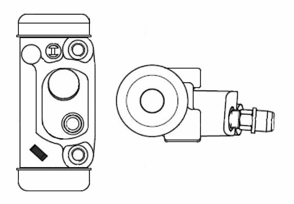 Cylinderek hamulcowy F 026 002 382 BOSCH