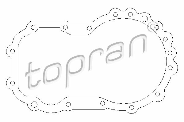 Uszczelka, skrzynia biegów 100 077 TOPRAN