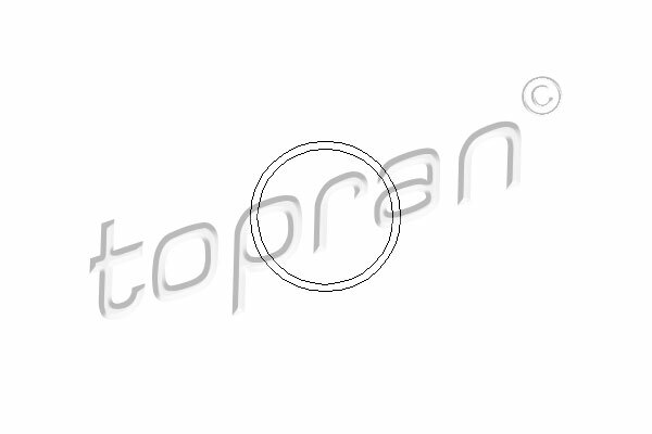 Uszczelnienie, pompa wodna 202 288 TOPRAN