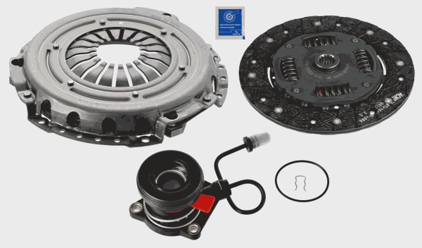 Zestaw sprzęgieł, Kit plus CSC 3000 990 131 SACHS