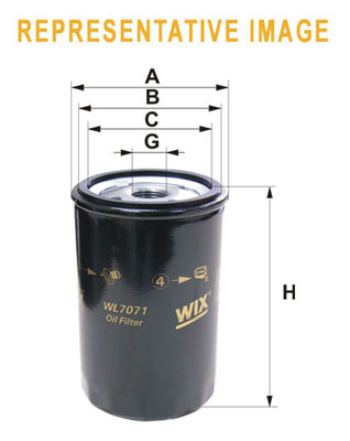 Filtr oleju WL7090 WIX