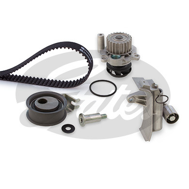 Pompa wodna + zestaw paska rozrządu, PowerGrip® KP15491XS GATES