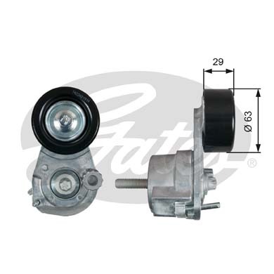Rolka napinająca paska wieloklinowego, DriveAlign® T39291 GATES