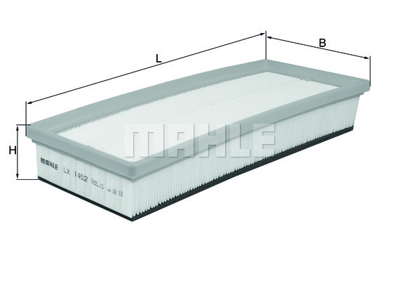 Filtr powietrza LX 1452 KNECHT