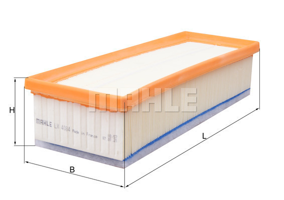 Filtr powietrza LX 4084 KNECHT