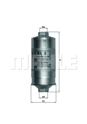 Filtr paliwa KL 5 KNECHT