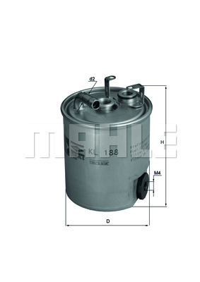 Filtr paliwa KL 188 KNECHT