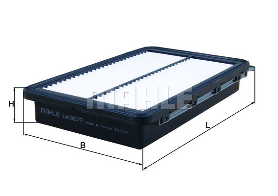 Filtr powietrza LX 3677 KNECHT