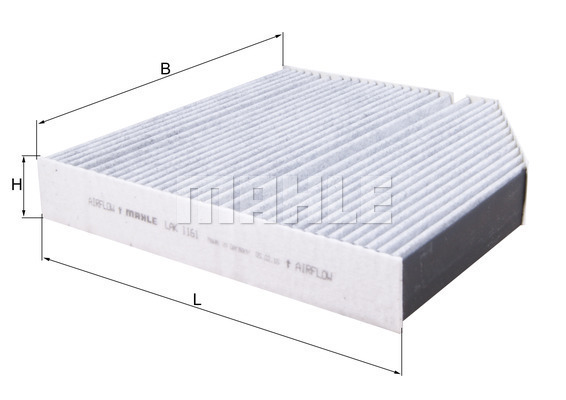 Filtr kabinowy przeciwpyłkowy LAK 1161 KNECHT