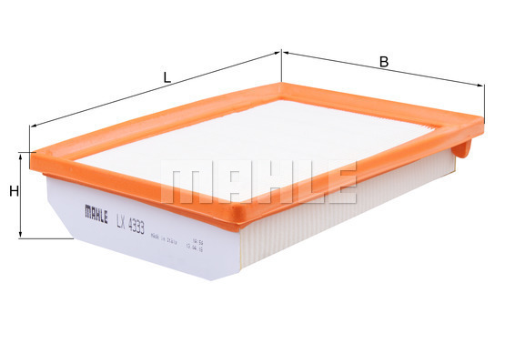 Filtr powietrza LX 4333 KNECHT
