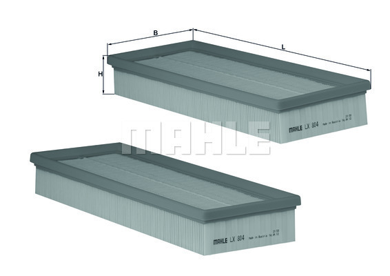 Filtr powietrza LX 804/S KNECHT