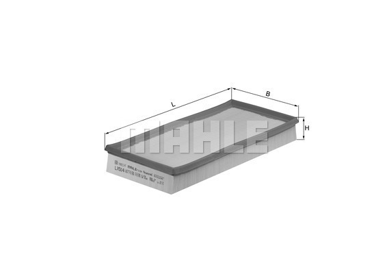 Filtr powietrza LX 504 KNECHT