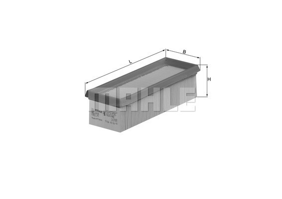 Filtr powietrza LX 788 KNECHT