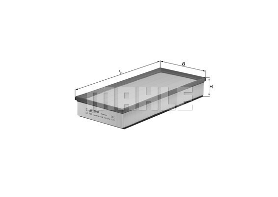 Filtr powietrza LX 793 KNECHT