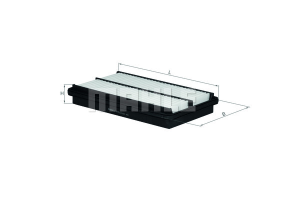 Filtr powietrza LX 1075 KNECHT