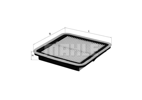 Filtr powietrza LX 2672 KNECHT