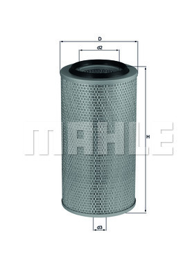 Filtr powietrza LX 265 KNECHT
