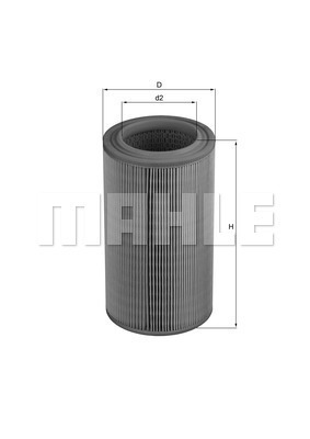 Filtr powietrza LX 2088 KNECHT
