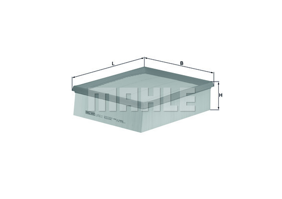 Filtr powietrza LX 742/2 KNECHT