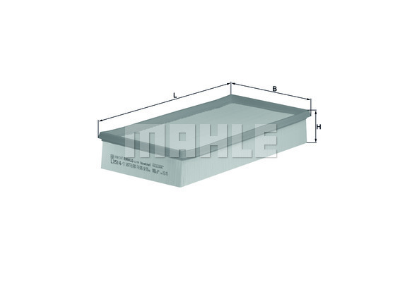 Filtr powietrza LX 514/1 KNECHT