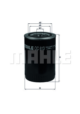Filtr oleju OC 613 KNECHT