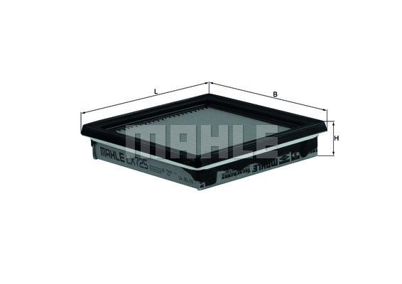 Filtr powietrza LX 725 KNECHT