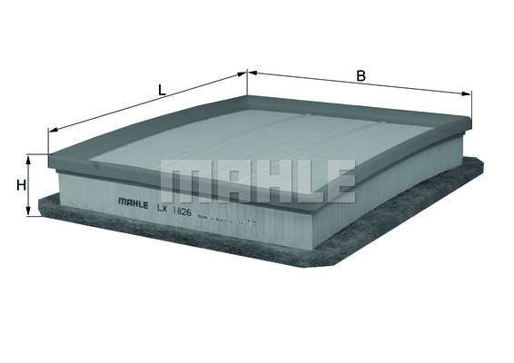 Filtr powietrza LX 1826 KNECHT